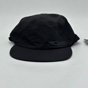 Arc'teryx Paltz Cap Black L XL TG Mens Waterproof Running Hiking Outdoor Hat